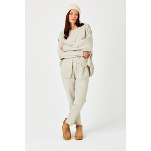 Suzy D Yanky Pleat Front Sweat Joggers