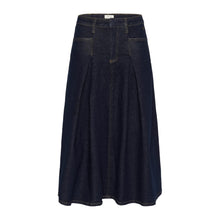 Load image into Gallery viewer, Cream Robina Denim Skirt
