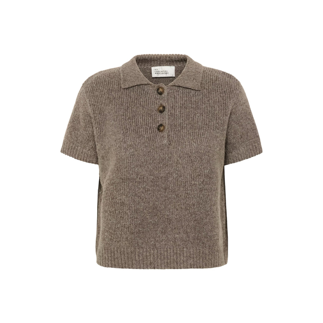 My Essential Wardrobe Paloma Knit Polo SS