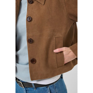 My Essential Wardrobe PETRA Suede Jacket