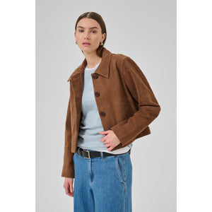 My Essential Wardrobe PETRA Suede Jacket