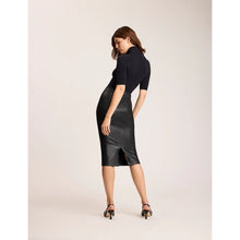 Load image into Gallery viewer, COMMANDO Faux Leather Midi Skirt
