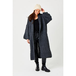 Suzy D FILIPPO Chunky Knit Long Cardigan