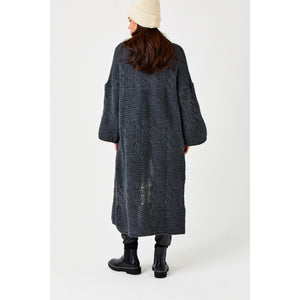 Suzy D FILIPPO Chunky Knit Long Cardigan