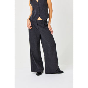 Suzy D JOANA PLAIN Flared Trousers