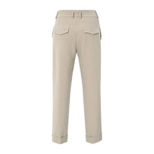 Load image into Gallery viewer, YAYA 01-301223-509 High Waist Tailored Trousers with Turn Ups
