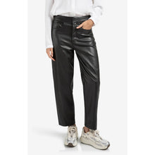 Load image into Gallery viewer, YAYA 01-309221-509 Faux Leather Trousers with Seam Details
