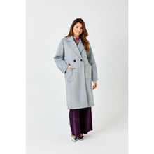 Load image into Gallery viewer, Suzy D Nova Long Blanket Coat

