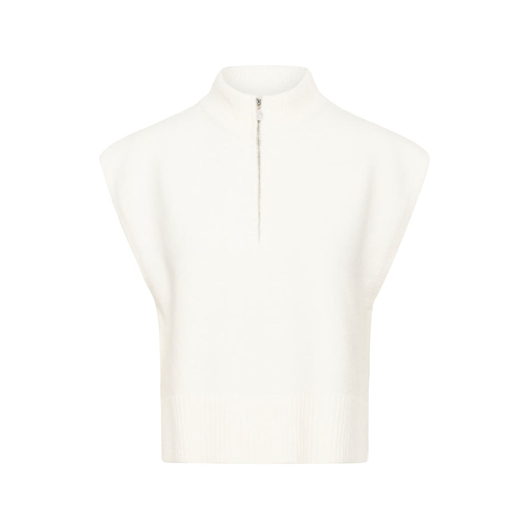 Cream Tannanbaum Knit Slipover