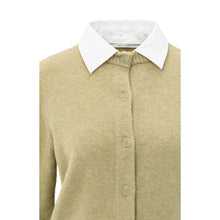 Load image into Gallery viewer, YAYA 01-010117-509 Cardigan with Detachable Collar and Button Closure
