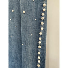 Load image into Gallery viewer, Cream Visit straight Deco Jean
