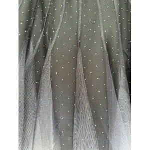 Cream Glitter Skirt
