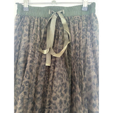Load image into Gallery viewer, On Trend Tulle Leopard Skirt
