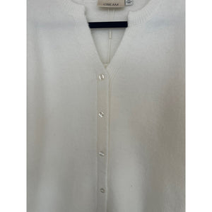 Cream Belle Knit Blouse
