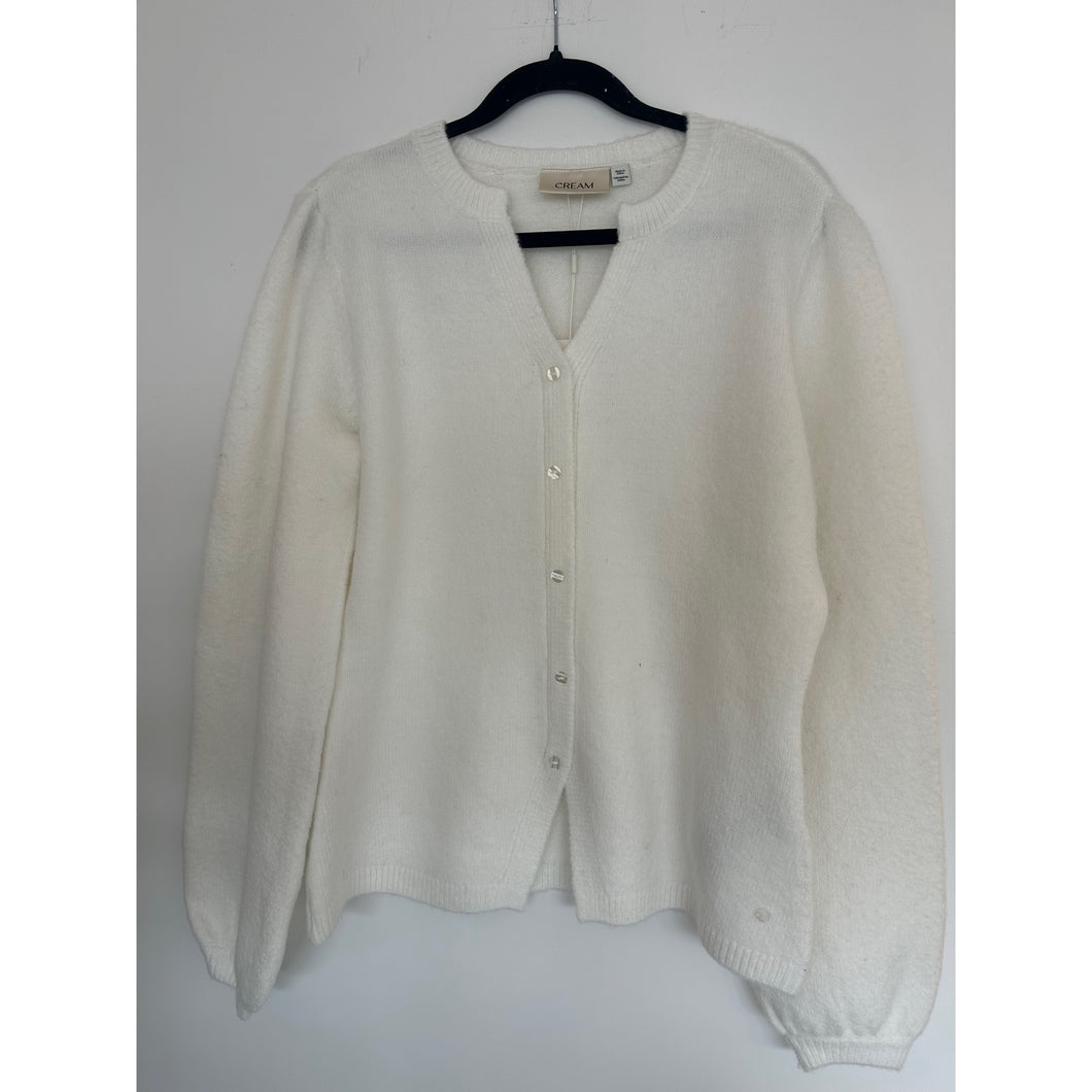 Cream Belle Knit Blouse