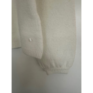 Cream Belle Knit Blouse