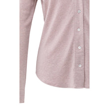 Load image into Gallery viewer, YAYA 01-209109-510 Jersey Blouse in Melange Fabric with V Neck and Buttons
