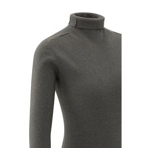 YAYA 01-000517-510 Fitted Ribbed Top with Turtleneck