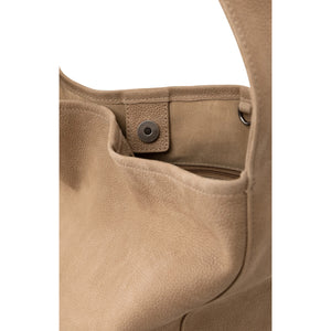 YAYA 03-003101-510 Large Leather Shoulder Bag with Adjustable Strap