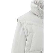 Load image into Gallery viewer, YAYA 02-001065-510 Cropped Nylon Jacket with Zip Off Sleeves
