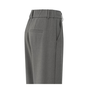 YAYA 01-301224-510 Soft Structured Trousers with Big Turn Ups