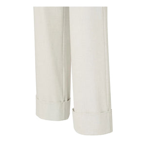 YAYA 01-301224-510 Soft Structured Trousers with Big Turn Ups
