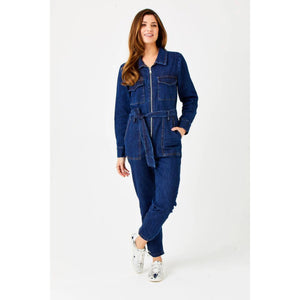 Suzy D Zak denim Jumpsuit