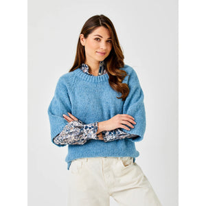 Suzy D Fawn Kimono Sleeve Soft Knit Sweater