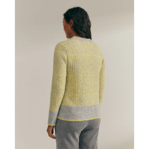 Paz Torras Fancy Knit Round Neck Sweater