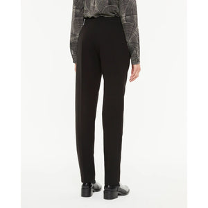 Paz Torras Straight Leg Trousers with Zip Pockets