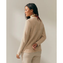Load image into Gallery viewer, Paz Torras Knit Sweater with Round Neck and Long Sleeves
