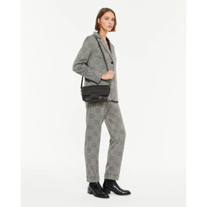 Paz Torras Leather Shoulder bag with Magnetic Closure
