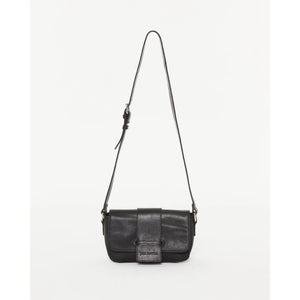 Paz Torras Leather Shoulder bag with Magnetic Closure