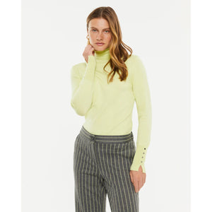 Paz Torras Turtleneck Sweater with Long Sleeves