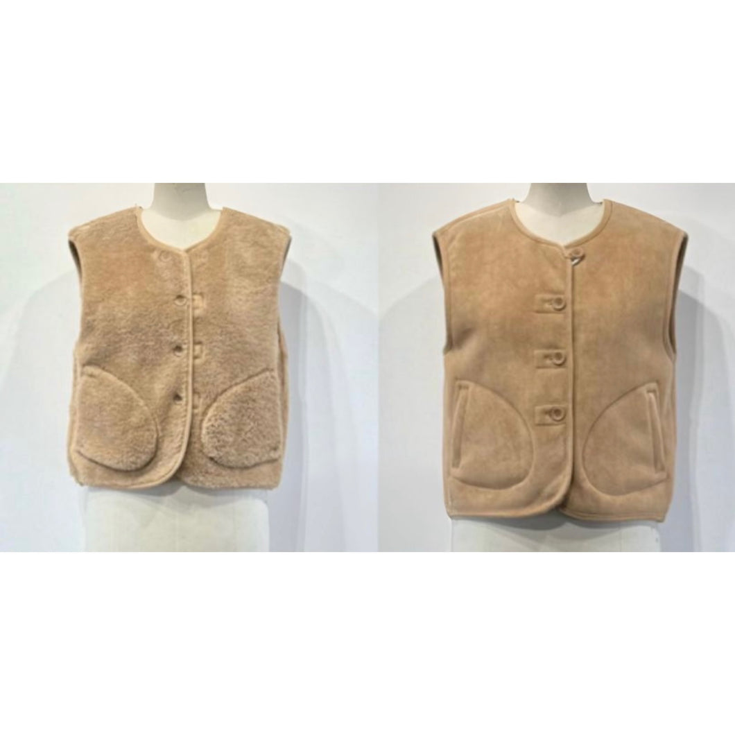 ON TREND Reversible Lammy Gilet
