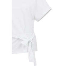 Load image into Gallery viewer, YAYA 01-709093-606 Top with Round Neckline and Knot Detail
