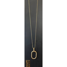 Load image into Gallery viewer, Dansk Tula Oval Necklace
