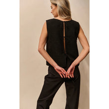 Load image into Gallery viewer, YAYA 701341-511 Sleeveless Top With Bow Details
