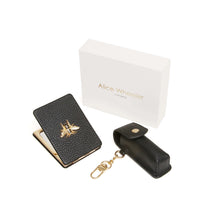Load image into Gallery viewer, Alice Wheeler Oblong Compact Mirror and Lipstick Holder Gift Set
