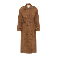 Load image into Gallery viewer, My Essential Wardrobe Tara Suede Trench Coat
