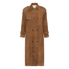 Load image into Gallery viewer, My Essential Wardrobe Tara Suede Trench Coat
