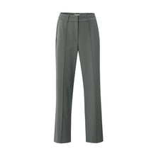 Load image into Gallery viewer, YAYA Wide Leg Trousers with Decorative Seams and Slit
