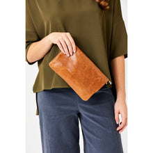 Load image into Gallery viewer, Suzy D Milano Leather Foldover  Bag
