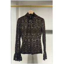 Load image into Gallery viewer, On Trend Lace Turtleneck Top

