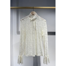 Load image into Gallery viewer, On Trend Lace Turtleneck Top
