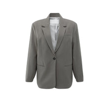 Load image into Gallery viewer, YAYA 01-501076-510 Loose Fit Blazer with Elastic Hem
