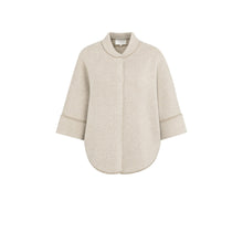 Load image into Gallery viewer, YAYA 01-010141-601 Chunky Knit Poncho Cardigan with Rounded Hem
