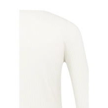 Load image into Gallery viewer, YAYA 01-709348-601 Ribbed Long Sleeve Shirt with Round Neckline

