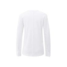 Load image into Gallery viewer, YAYA 01-709321-602 Jersey Top with Long Sleeves and Woven Cuffs
