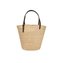 Load image into Gallery viewer, YAYA 03-001116-606 Braided Straw Shopper with Adjustable Straps
